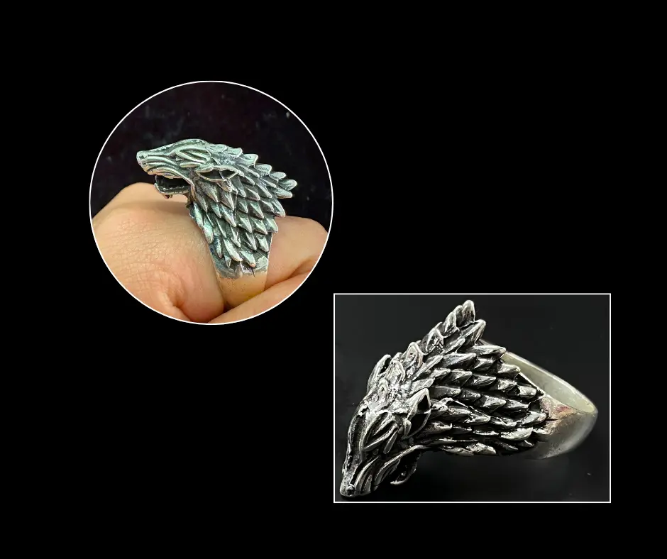 Anillo_cera_Águila_perfil