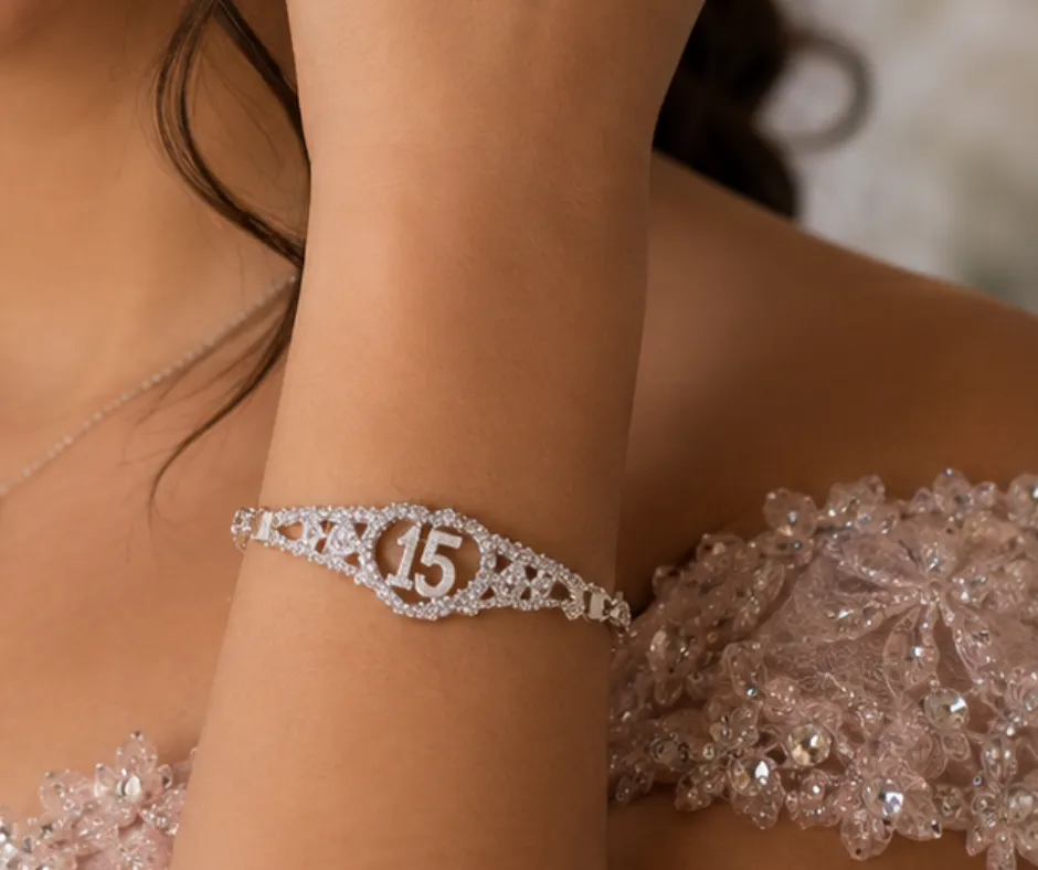 [PUL-1166] Pulsera_ 15 años 17 cm