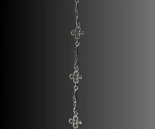 Pulsera marquesitas_19 cm Trébol