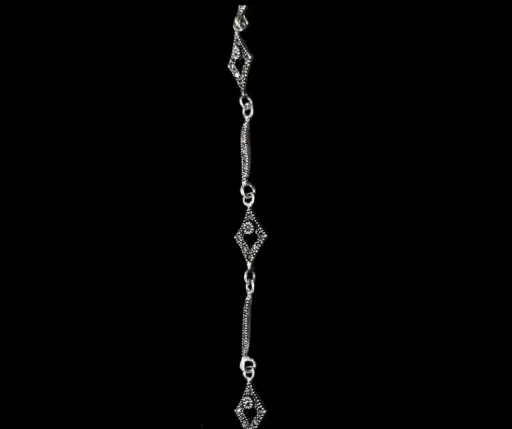 Pulsera marquesitas_19 cm Rombos