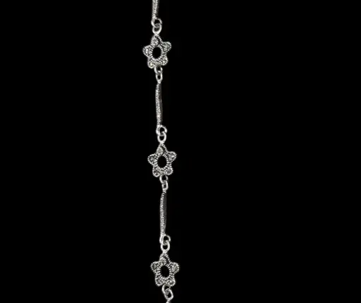 Pulsera marquesitas_19 cm Flores