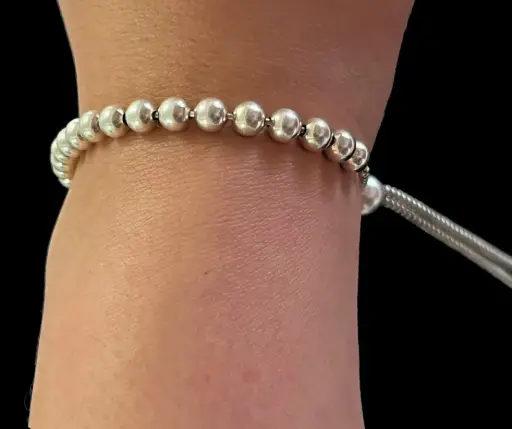 Pulsera ajustable_Serie de mini bolas 
