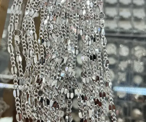 Cadena_Tejido_Cubano con grano de café_ 65 cm