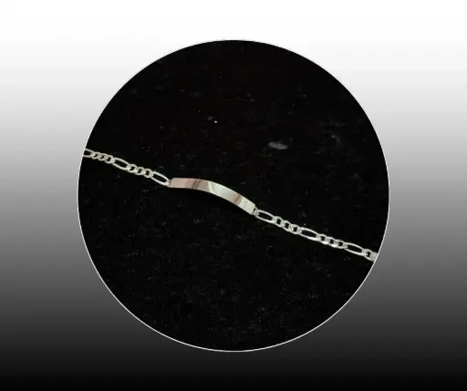 Pulso con placa_Cartier Diamantada_4 mm
