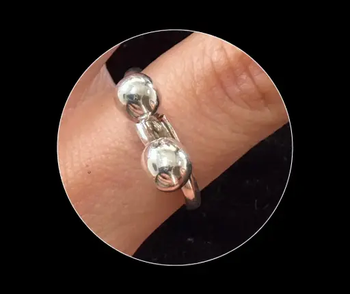 Anillo_nudo_2 bolas_ajustable