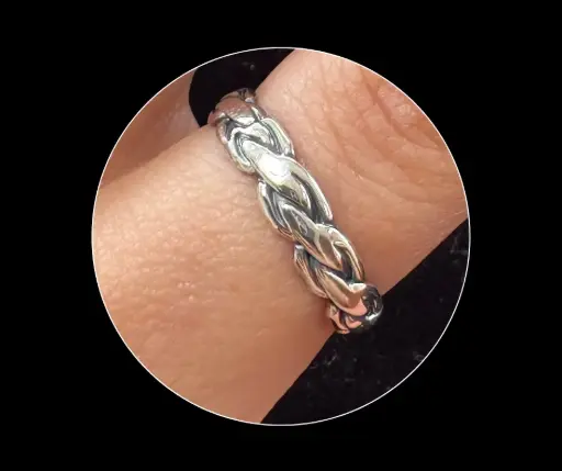 Anillo_liso_trenzado