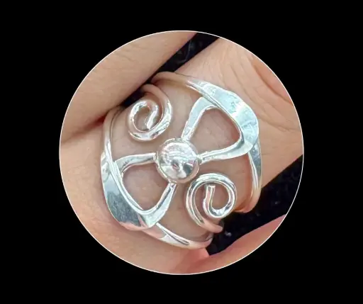 Anillo_liso_cruz del tiempo