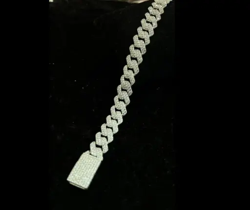 Circonia incrustada_Pulso Barbado O 21 cm, 1.3 cm