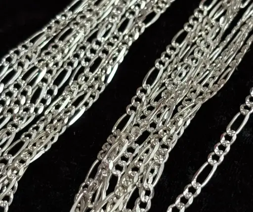 Cadena_Tejido_Cartier_ 3 mm_Diamantada_ Gruesa_ 65 cm