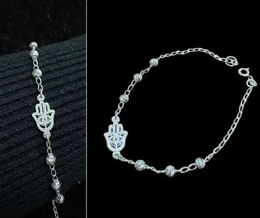 Pulsera azucarada Mano de Fátima