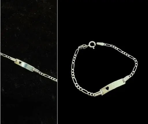 Esclavita_ Cartier lisa placa corazón 2mm