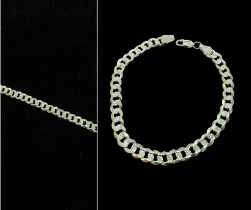 Pulso_Cubano Diamantado 5mm