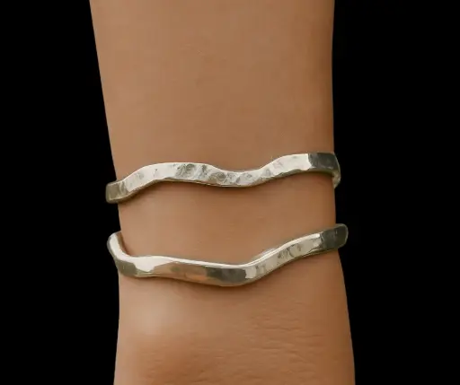 Brazalete_Ondas (Martillado/Liso)